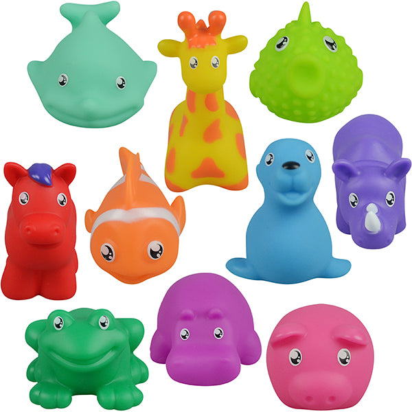 Rubber Animals 2in-3in Asst (50pcs)