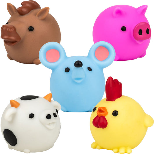 Round Farm Animals