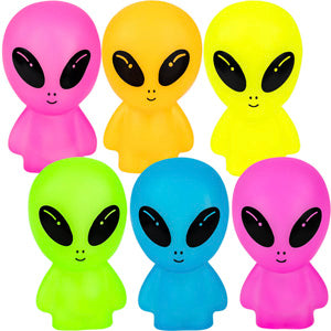 Glow-in-the-Dark Aliens 3in (50pcs)
