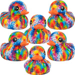 Rubber Deluxe Splash Ducks 6in (12pcs)