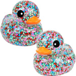 Rubber Animal Confetti Ducks 6in (12pcs)
