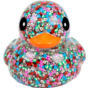 Rubber Animal Confetti Ducks 6in (12pcs)