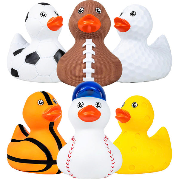 Sports Ducks 6in (12pcs)