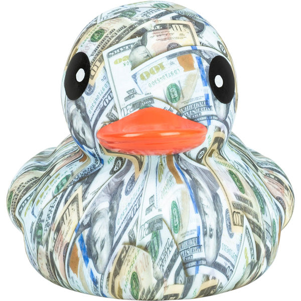 Rubber Deluxe Money Ducks 6in (12pcs)