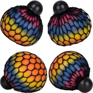 Rainbow Mesh Ball 2.5in (12pcs)