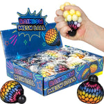 Rainbow Mesh Ball 2.5in (12pcs)