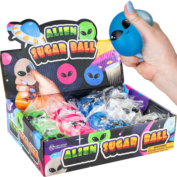 Alien Silicone Sugar Ball 2.5in (12pcs)