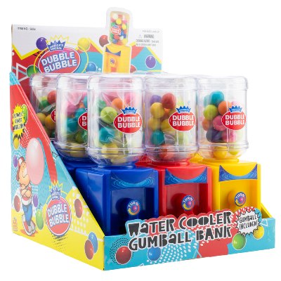 Dubble Bubble® 7in Water Cooler Gumball Bank w/Gumballs (36pcs)
