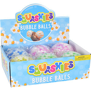 Sticky Splat DNA Ball w/Color Beads 4in (6 pcs)