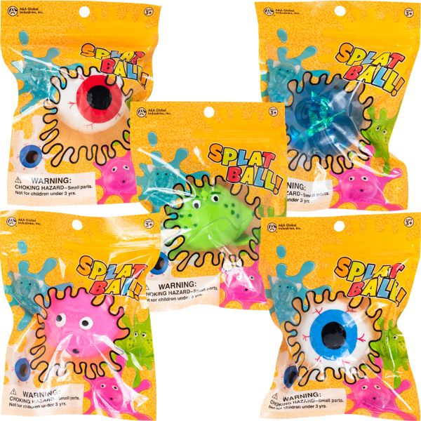 Splat Ball 2.5in Asst (12 pcs)