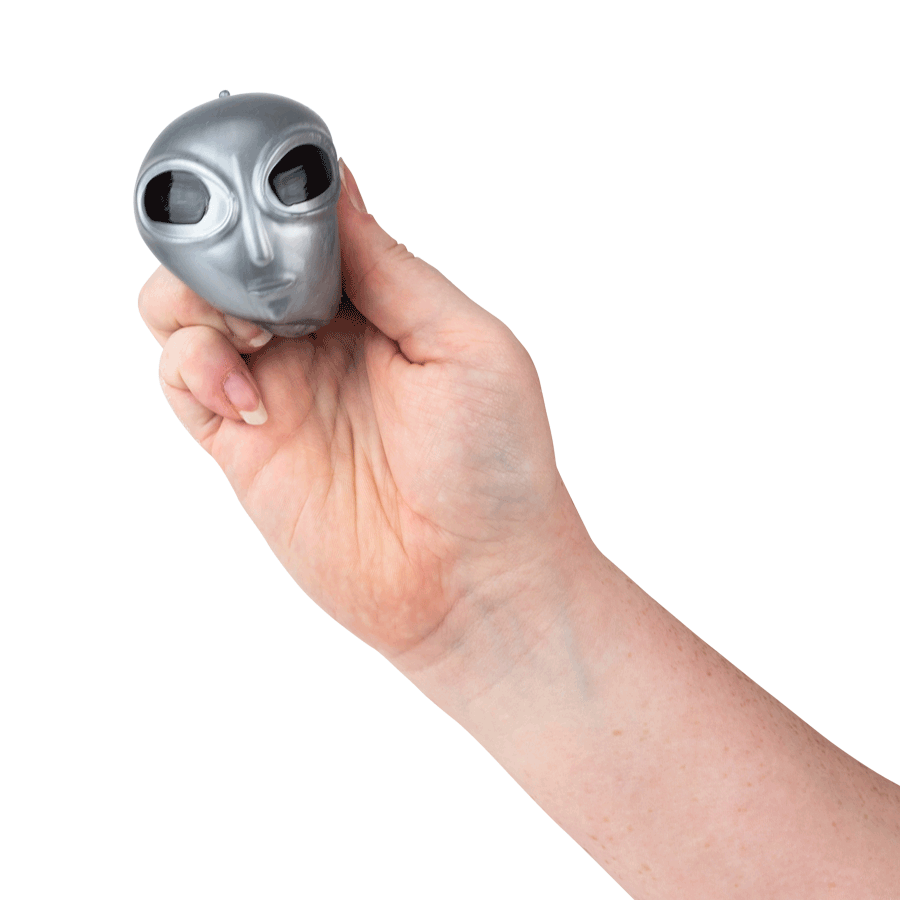 Alien Splat Ball Assorted 2.5in (12pcs)