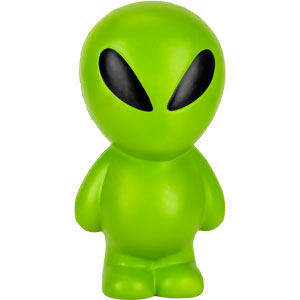 Jumbo Squishy Green Alien 11.5in (1ct.)