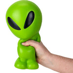 Jumbo Squishy Green Alien 11.5in (1ct.)