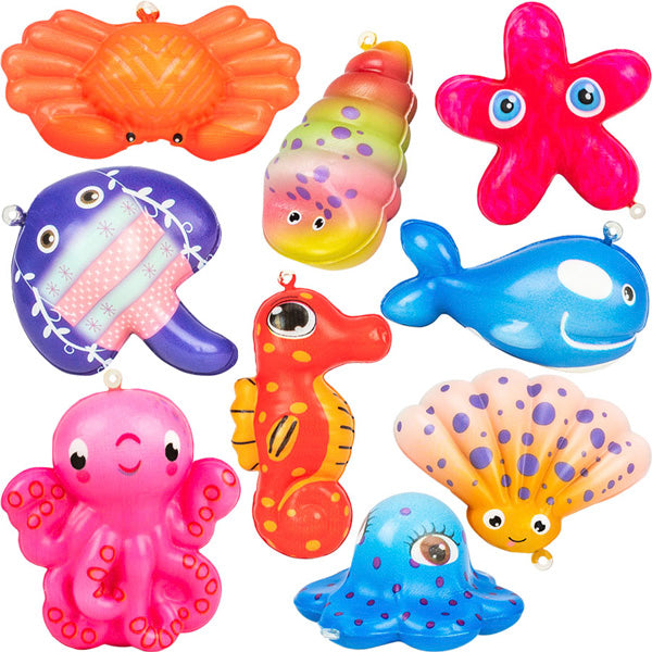 Mini Sealife Squishy 3in Asst (50pcs)