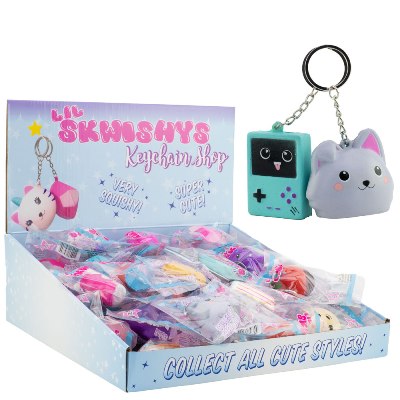 Skwishy Squish Keychain 2in (48pcs)