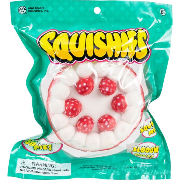 Squishy Bagged Strawberry Shortcake 4in (12pcs)