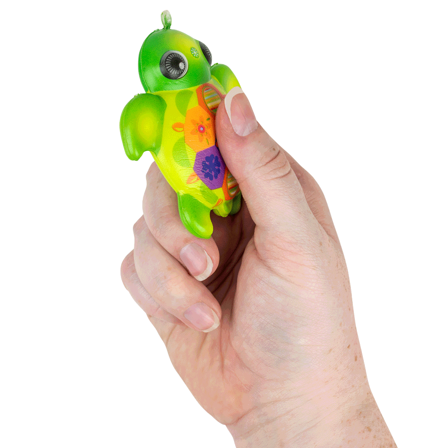 Colorful Sealife Squishy 3in Asst (50pcs)