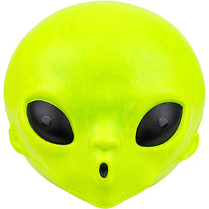 Jumbo Squishy Alien Head 8in with GID Eyes