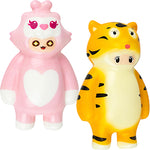 Squishy Animal Costume Character 4.5in Asst (12pcs)