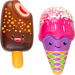 Squishy Ice Cream and Popsicle 4.5in Asst (12pcs)