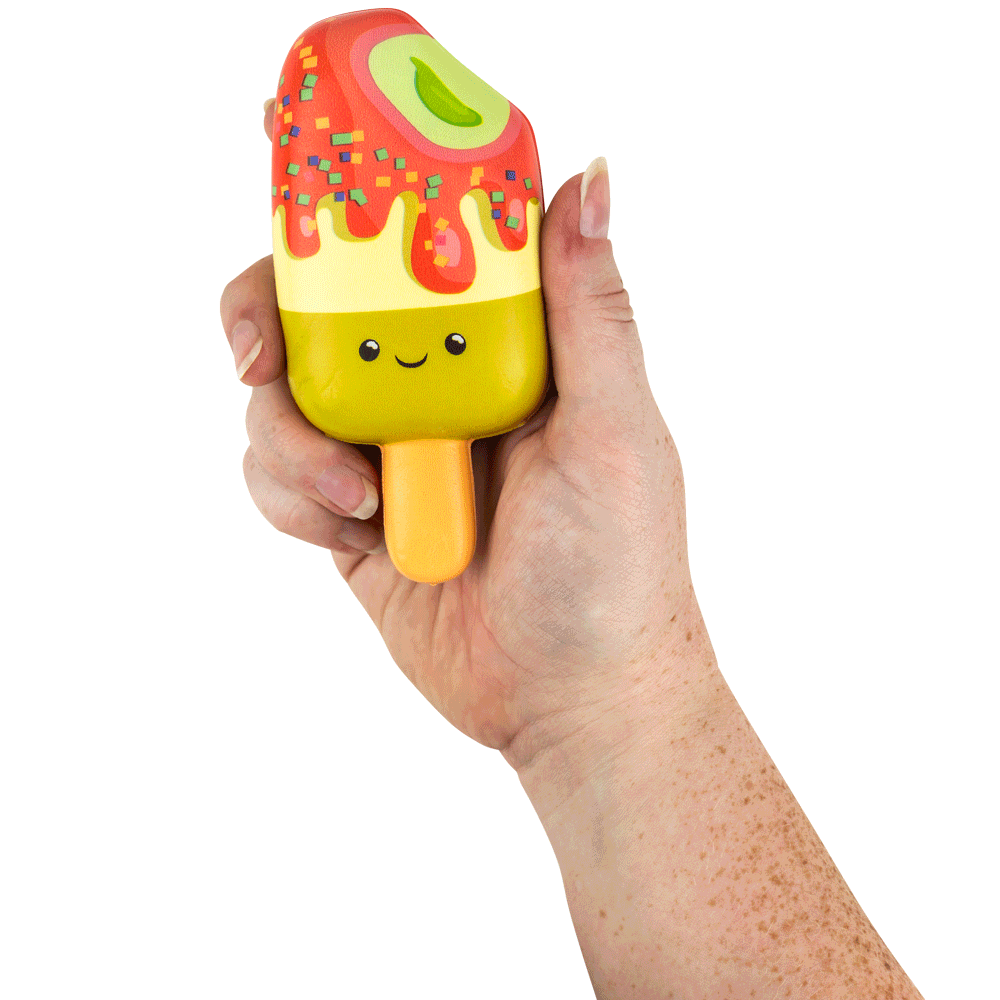 Squishy Ice Cream and Popsicle 4.5in Asst (12pcs)