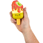 Squishy Ice Cream and Popsicle 4.5in Asst (12pcs)