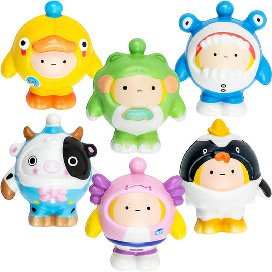 Squishy Characters in Costumes 3.5in Asst (12pcs)