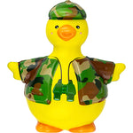 Squishy Duck in Clothes 4in Asst (12pcs)