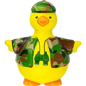 Squishy Duck in Clothes 4in Asst (12pcs)