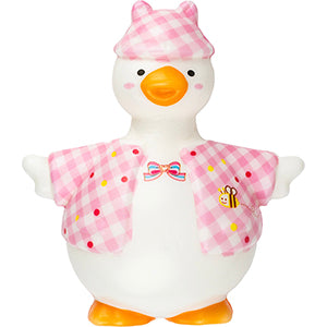 Squishy Duck in Clothes 4in Asst (12pcs)