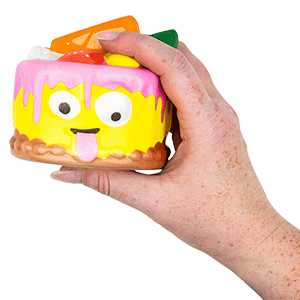Squishy Cake 3.5in-4.5in Asst (4pcs)