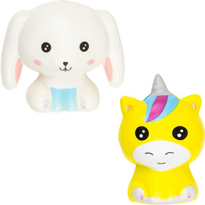 Squishy Animal 3in Asst (12pcs)
