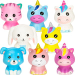 Squishy Animal 3in Asst (12pcs)