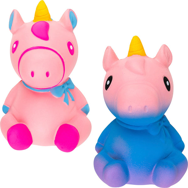 Squishy Unicorn 5in Asst (12pcs)
