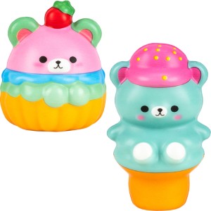 Squishy Bagged Snack Animals 4in (12pcs)