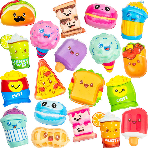 Squishy Food in 2in Capsules (250pcs)