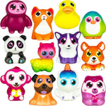 Squishy Big Eye Animal in 2in Capsule (250pcs)