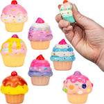 Squishy Cupcake Toys in Bulk Bag (100pcs)