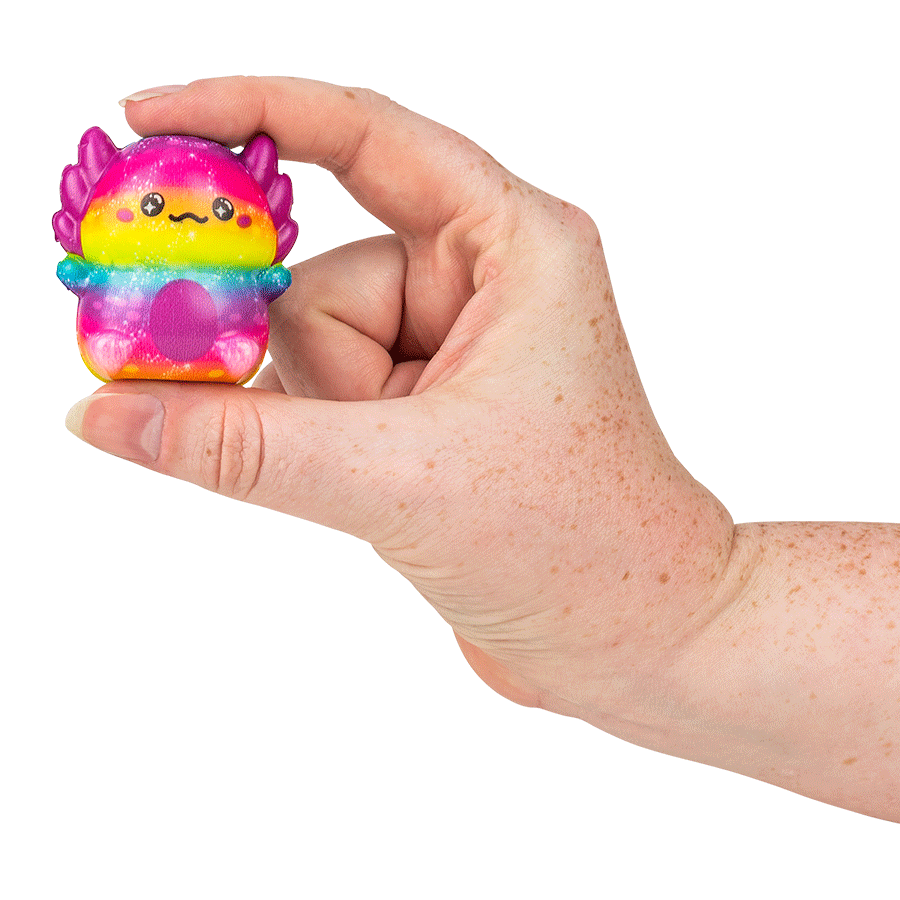 Squishy Axolotl 2in Asst (50pcs)