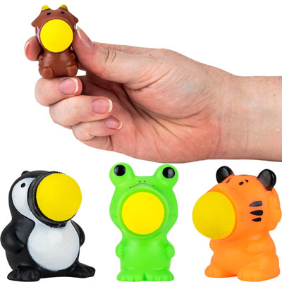 Animal Popper 1.75in Asst (24 pcs)