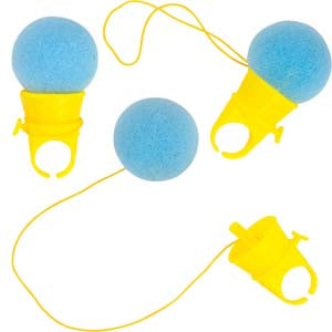 Sponge Ball Ring Shooter 3in (36pcs)
