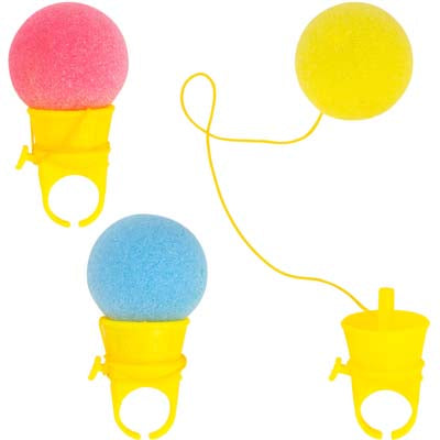 Sponge Ball Ring Shooter 3in (36pcs)