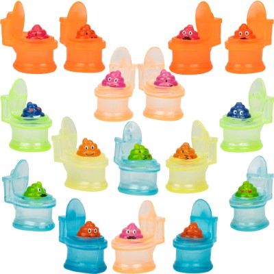 Squeeze Toilet Pop-Up Poo 2in (24pcs)