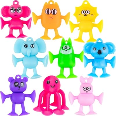Suction Animals 2.5in Asst (24pcs)