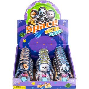 Outer Space Animal Water Game 5in Asst (24pcs)