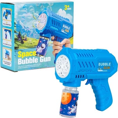 Deluxe Powerful Light Up Space Bubble Shooter (1ct.)