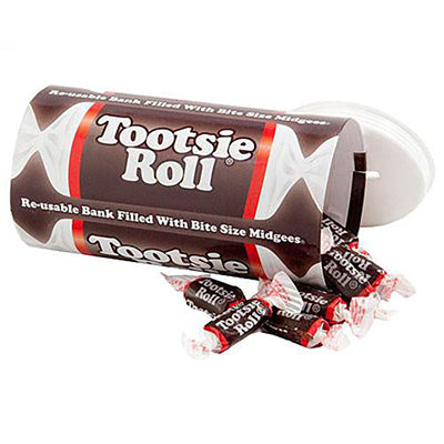 Tootsie Roll® Filled Bank 24pcs (5.7oz)
