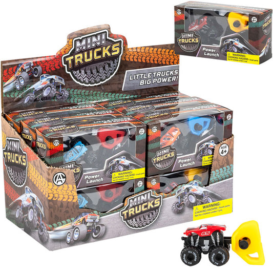 Mini Truck with Launch Key 1.25in Asst (12pcs)