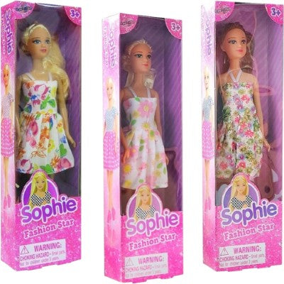 Sophie Fashion Star 11in (12pcs)