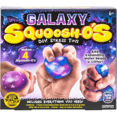 Galaxy Squooshos DIY Stress Toy Kit (2pcs)